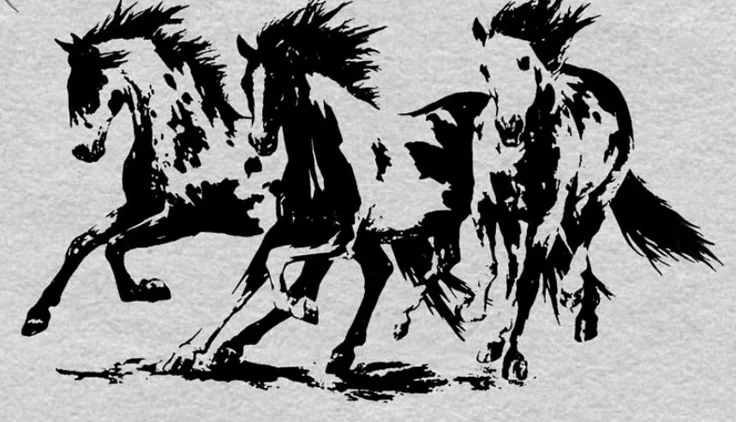 Caballos al galope